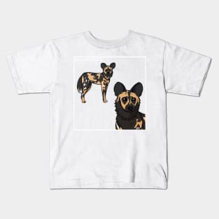 Wild Dog Science Kids T-Shirt